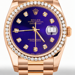 Load image into Gallery viewer, Watch recolored in rose gold

